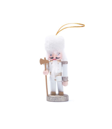 Adorno de Madera para Colgar Cascanueces 9 cm Alparamis