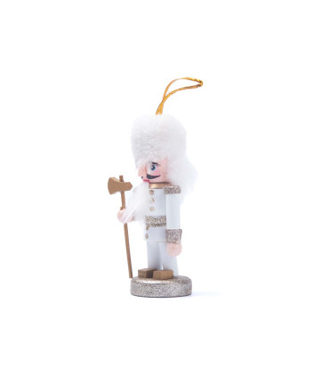 Adorno de Madera para Colgar Cascanueces 9 cm Alparamis