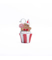 Adorno de Gingerbread Man Portatarjeta 11 cm Alparamis