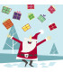 Servilletas 33 x 33 cm Xmas Hurray