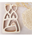 Pesebre Minimalista de Madera 20 cm