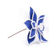 Adorno Estrella Federal Azul 22 cm Alparamis A24-3828