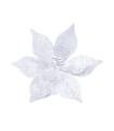 Adorno Estrella Federal Plateada 22 cm Alparamis A24-4056S