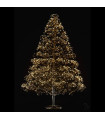 Árbol Negro 210 cm y 3000 Luces Cálidas Alparamis