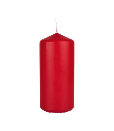 Vela Pilar 7 x 15 cm Roja