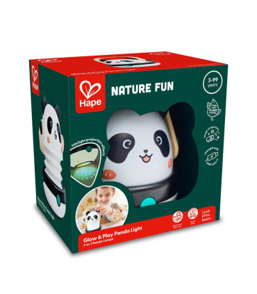 Lámpara Panda Brilla y Juega Hape
