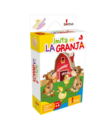 Juego Didáctico de Cartas Imita en la Granja