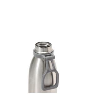 Botella Térmica 500 ml con Tapa a Rosca y Manija Thermos Acero