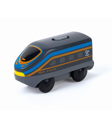 Locomotora de Juguete Negra a Batería Hape