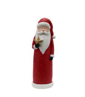 Adorno de Santa con Estrella 31 cm Alparamis