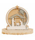 Adorno Navideño de Madera Pesebre 20 cm