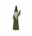 Adorno de Navidad Santa de Cerámica con Árbol 33 cm Alparamis