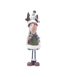 Adorno de Reno de Pie 21 cm Alparamis