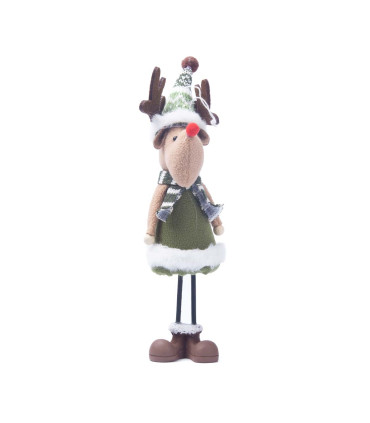 Adorno de Reno de Pie 21 cm Alparamis