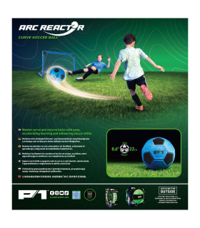 Pelota Aerodinámica Arc Reactor Curve Hape