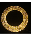 Corona LED 90 cm Luces Cálidas Alparamis