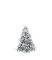 Árbol de Navidad 1.20 m Alparamis Flock Premium