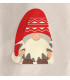 Servilletas Troqueladas 33 x 33 cm Silhouette Swedish Gnome