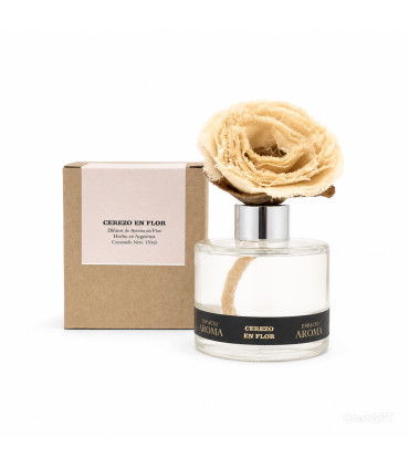 Difusor Ambiental con Flor 150 ml Cerezo en Flor Espacio Aroma