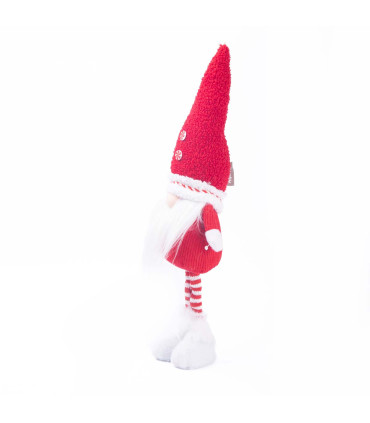 Adorno de Duende con Piernas Largas y Luz LED 48 cm Alparamis