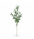 Rama de Hojas Verdes con Perlas 61 cm Alparamis