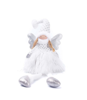 Adorno de Angel Piernas Largas con Luz LED 60 cm Alparamis