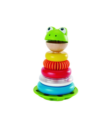 Juguete de Estimulación Sr Rana Apilable Hape