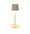 Lámpara de Mesa Recargable USB 36 cm Crema Alparamis