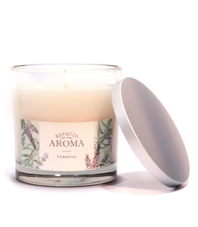 Vela de Soja Aromática 250 g Línea Clásica Verbena Espacio Aroma