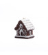 Adorno de Casita de Jengibre con Luz 8 cm Alparamis