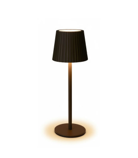 Lámpara de Mesa Recargable USB 27 cm Taupe Alparamis