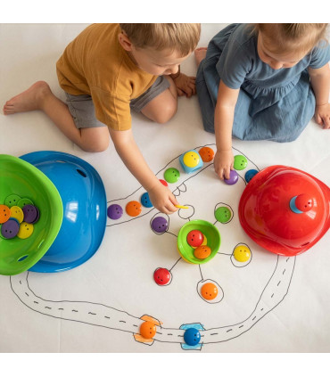 Set de 36 Unidades Bilibo Dots Classic Mix en 6 Colores