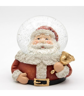 Esfera de Nieve 6 cm Cabeza de Santa Alparamis