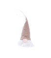 Adorno de Duende Verde con Luz LED 14 cm Alparamis