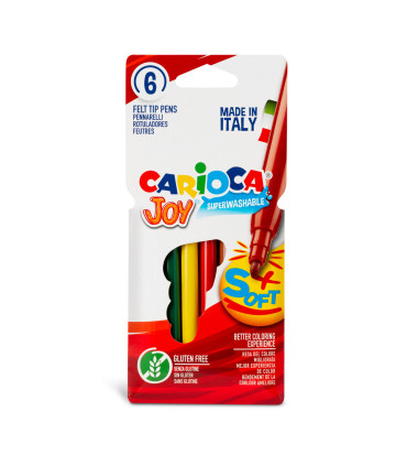 Marcadores Joy Carioca x 6