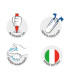 Marcadores de Colores Joy Punta Fina Eco Family Carioca x 12