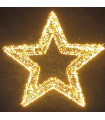 Estrella LED 50 cm Luces Cálidas Alparamis