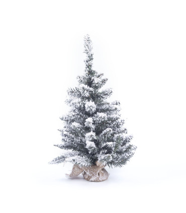 Árbol de Navidad 60 cm Table Tree Flock Alparamis