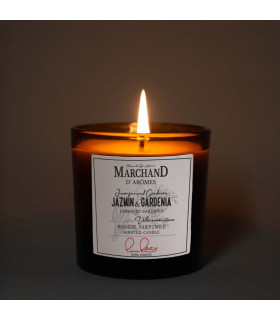 Vela Aromática Marchand D Aromes Jazmín y Gardenia 220 g