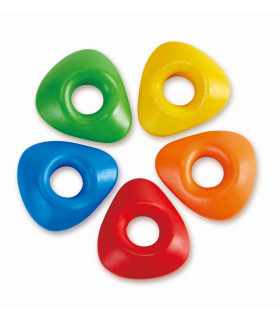 5 Crayones Easy-Grip Hape