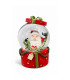 Esfera de Nieve Musical 15 cm a Cuerda Santa Regalo Alparamis