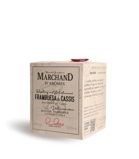 Vela Aromática Marchand D Aromes Frambuesas y Cassis 220 g