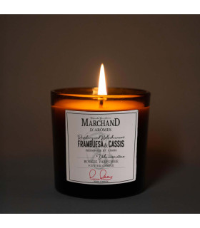 Vela Aromática Marchand D Aromes Frambuesas y Cassis 220 g