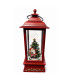 Farol de Nieve Musical 27 cm a Pila Santa Alparamis