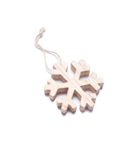 Adorno Navideño para Colgar de Madera 10 cm Alparamis