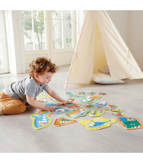 Rompecabezas Wheels and Wonders Hape