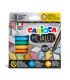 Marcadores Punta Maxi de Colores Metálicos Carioca x 6