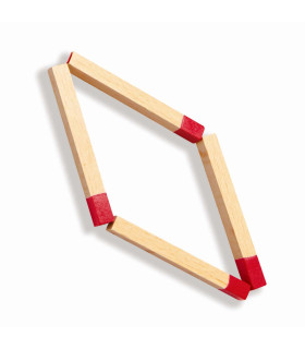 Bloques Matchstix Puzzles Hape