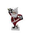 Adorno de Santa con Bolas Navideñas 19 cm Alparamis