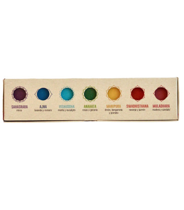 Caja de Jabones Siete Chakras Mies